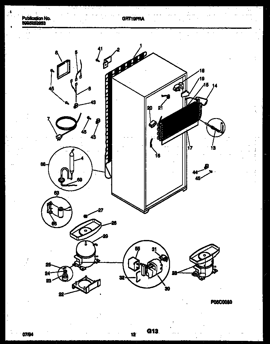 07 - SYSTEM AND AUTOMATIC DEFROST PARTS