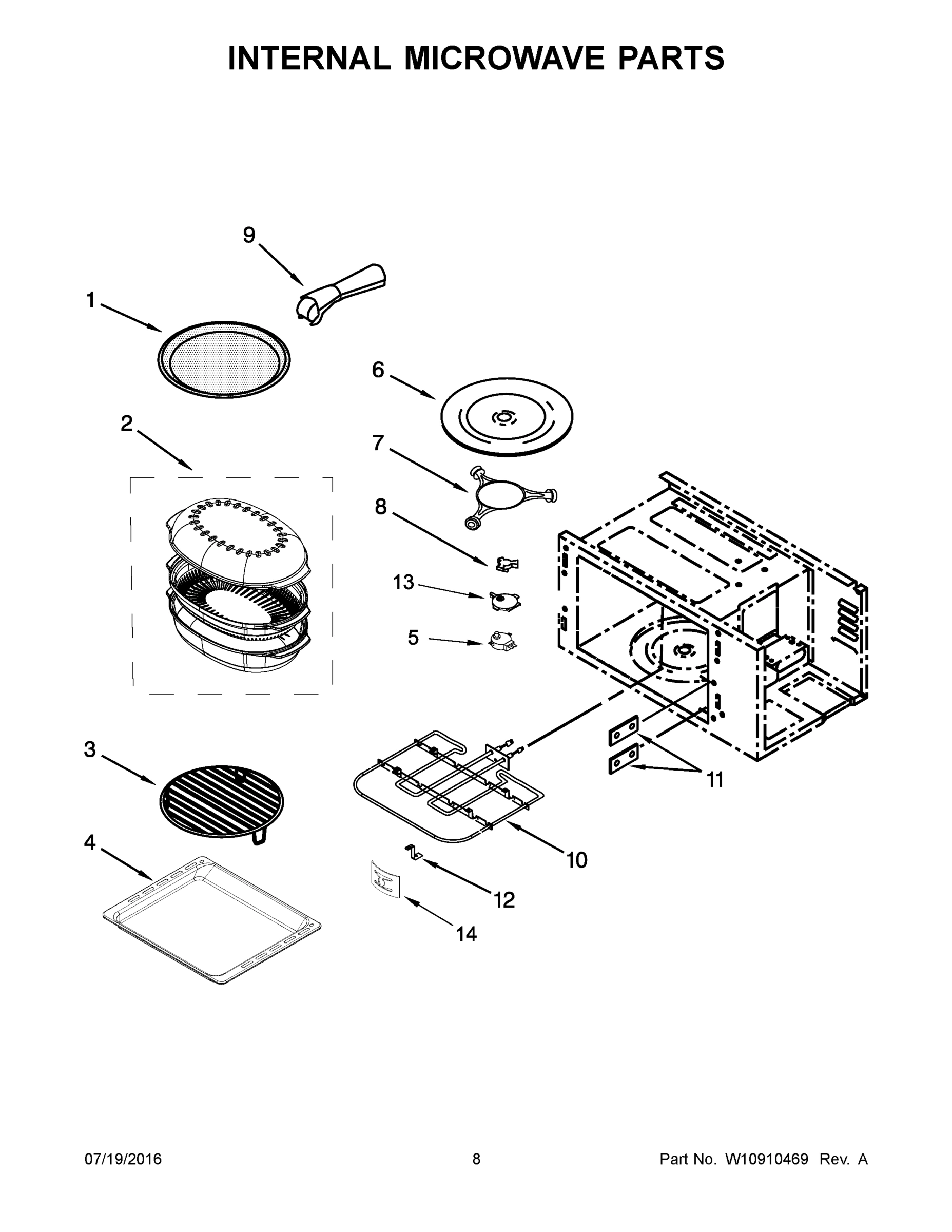 05 - INTERNAL MICROWAVE PARTS