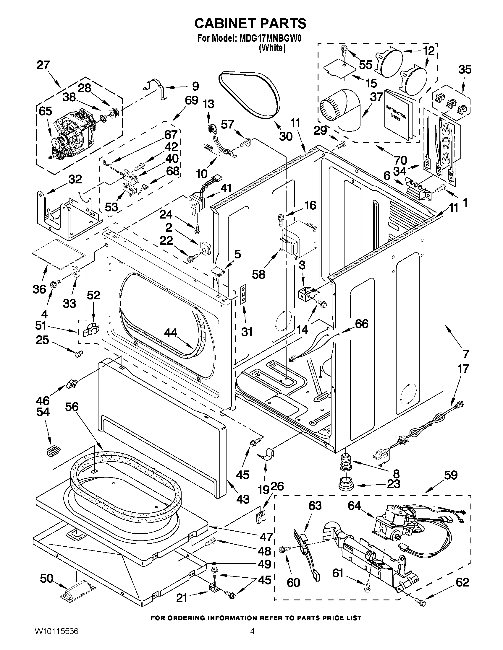 02 - CABINET PARTS