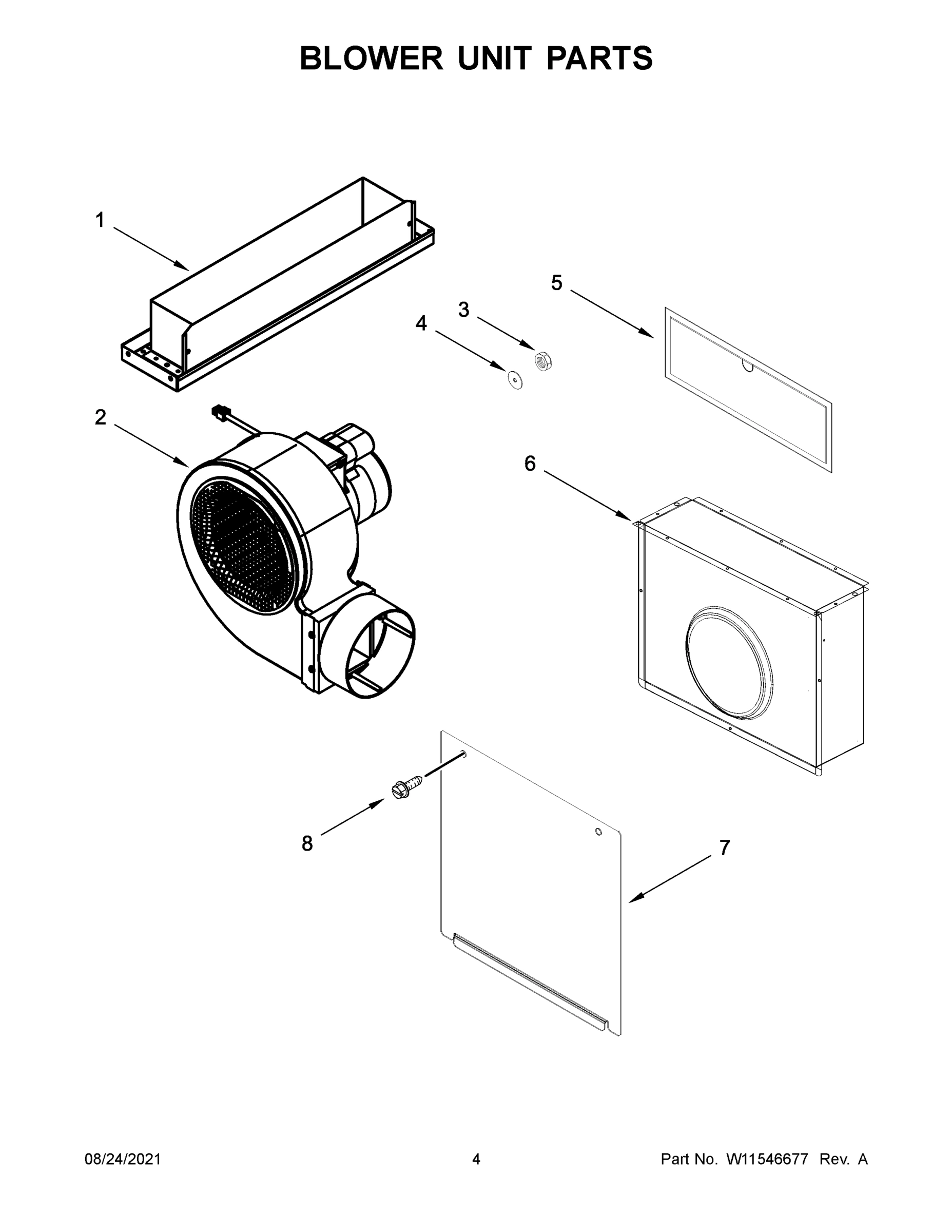 03 - BLOWER UNIT PARTS