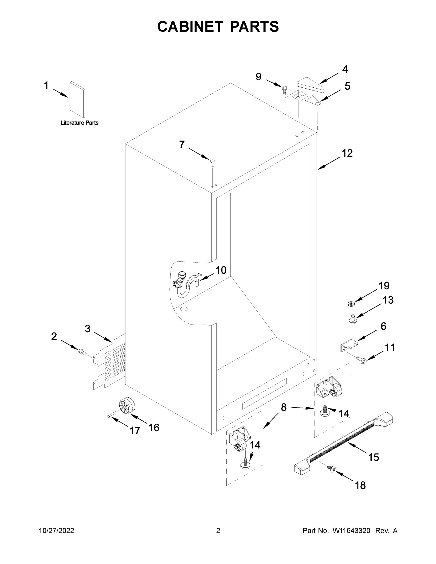 02 - CABINET PARTS
