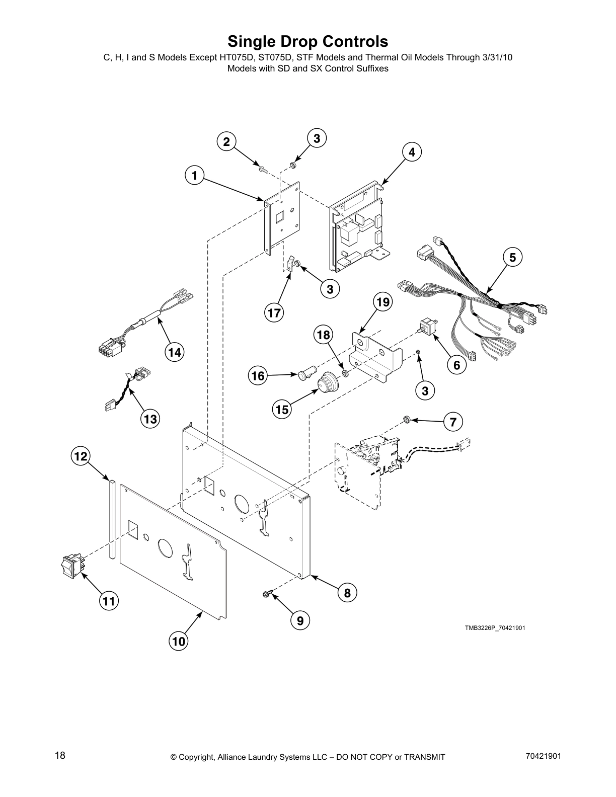 Single Drop Controls