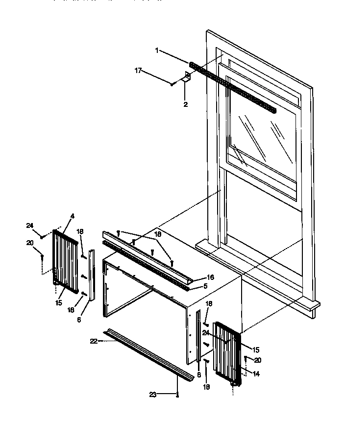 06 - WINDOW MOUNTING PARTS