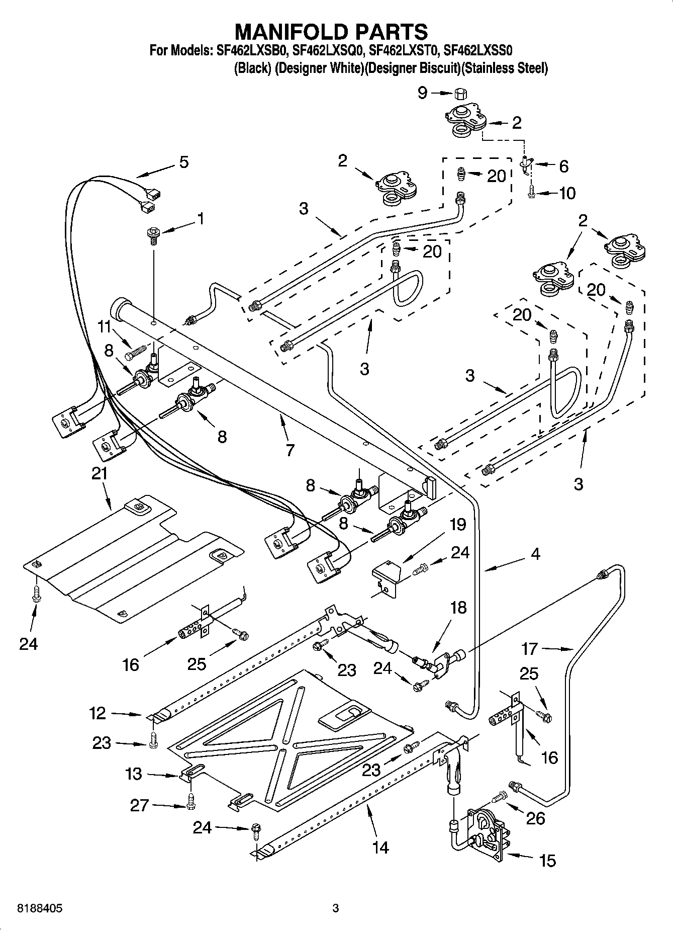 03 - MANIFOLD PARTS