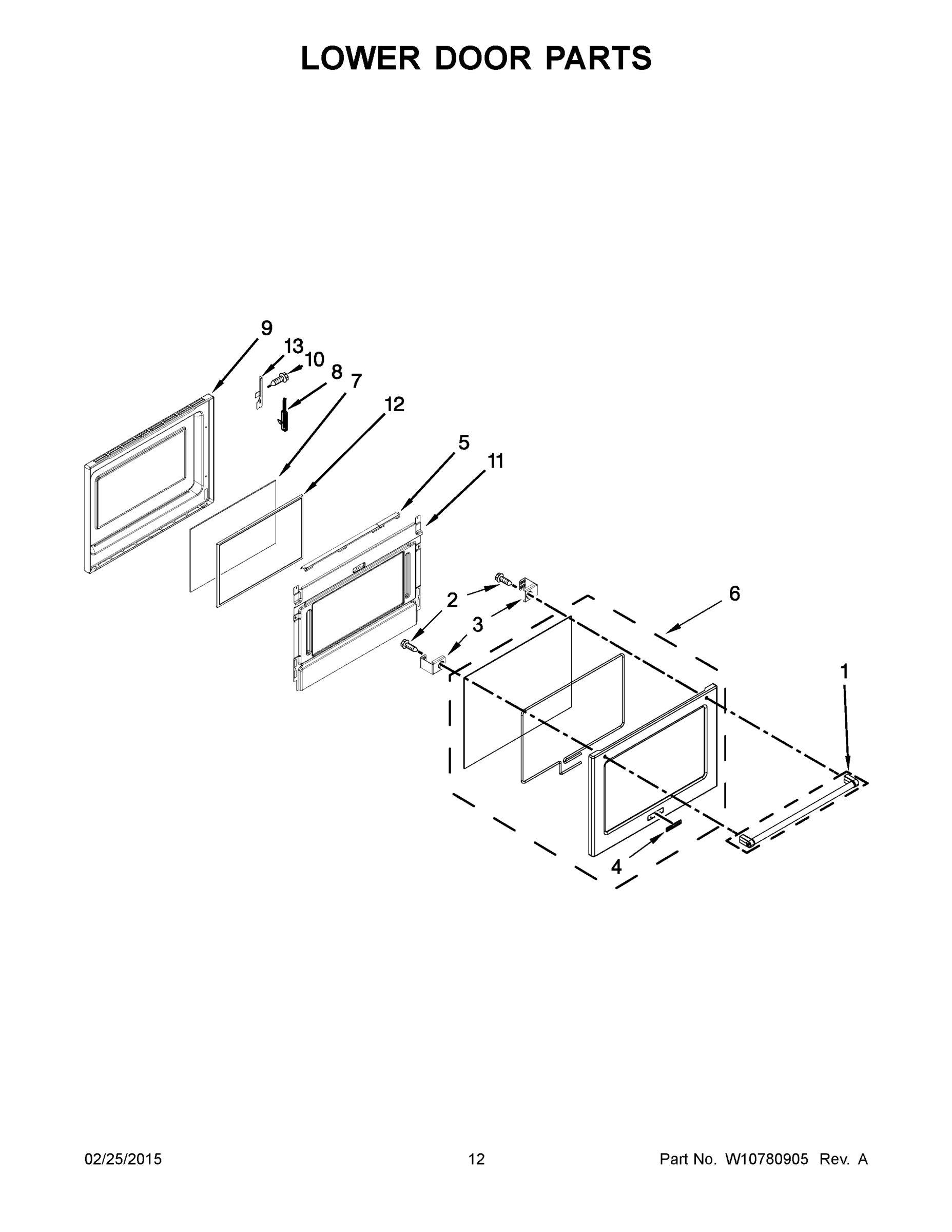 07 - LOWER DOOR PARTS