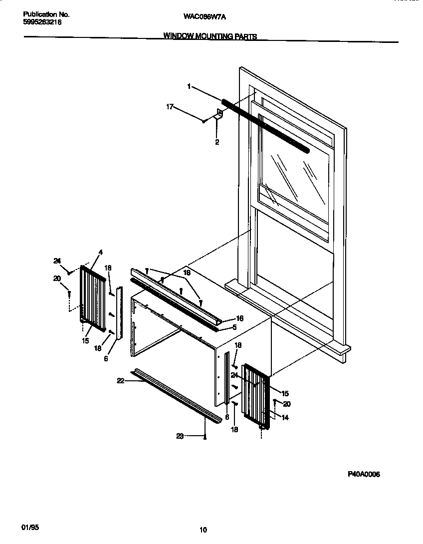 06 - WINDOW MOUNTING PARTS