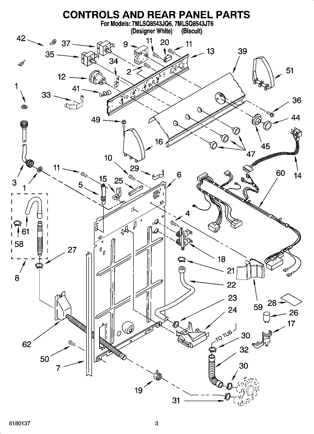 02 - CONTROLS AND REAR PANEL PARTS
