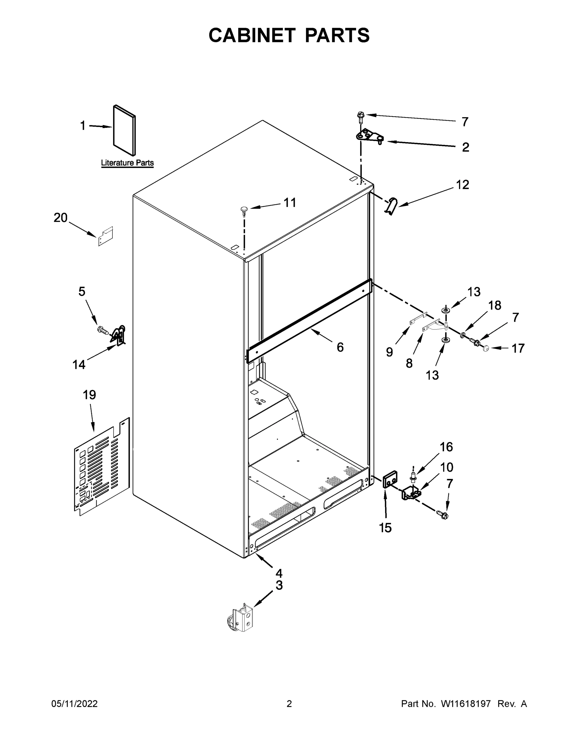 02 - CABINET PARTS