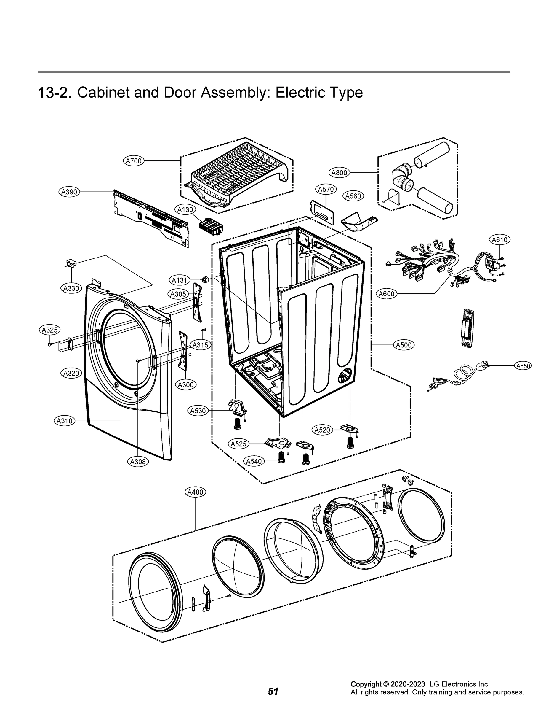 CABINET AND DOOR ASSEMBLY