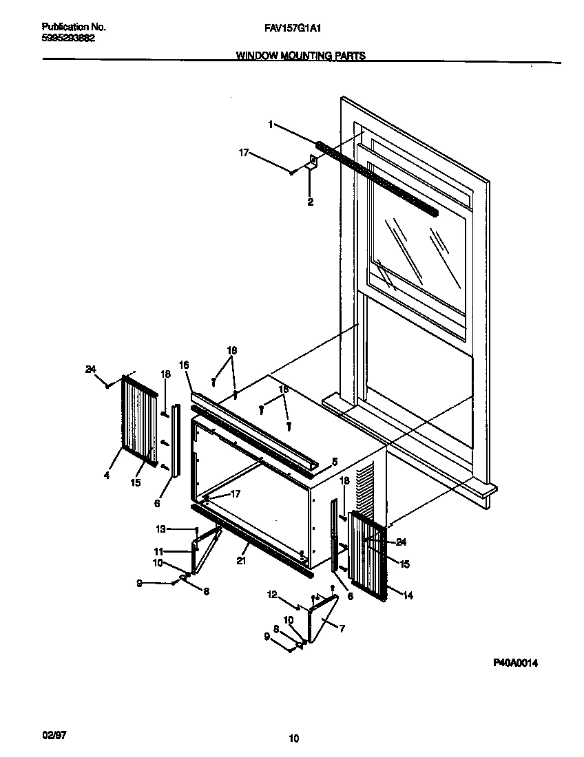 06 - WINDOW MOUNTING PARTS