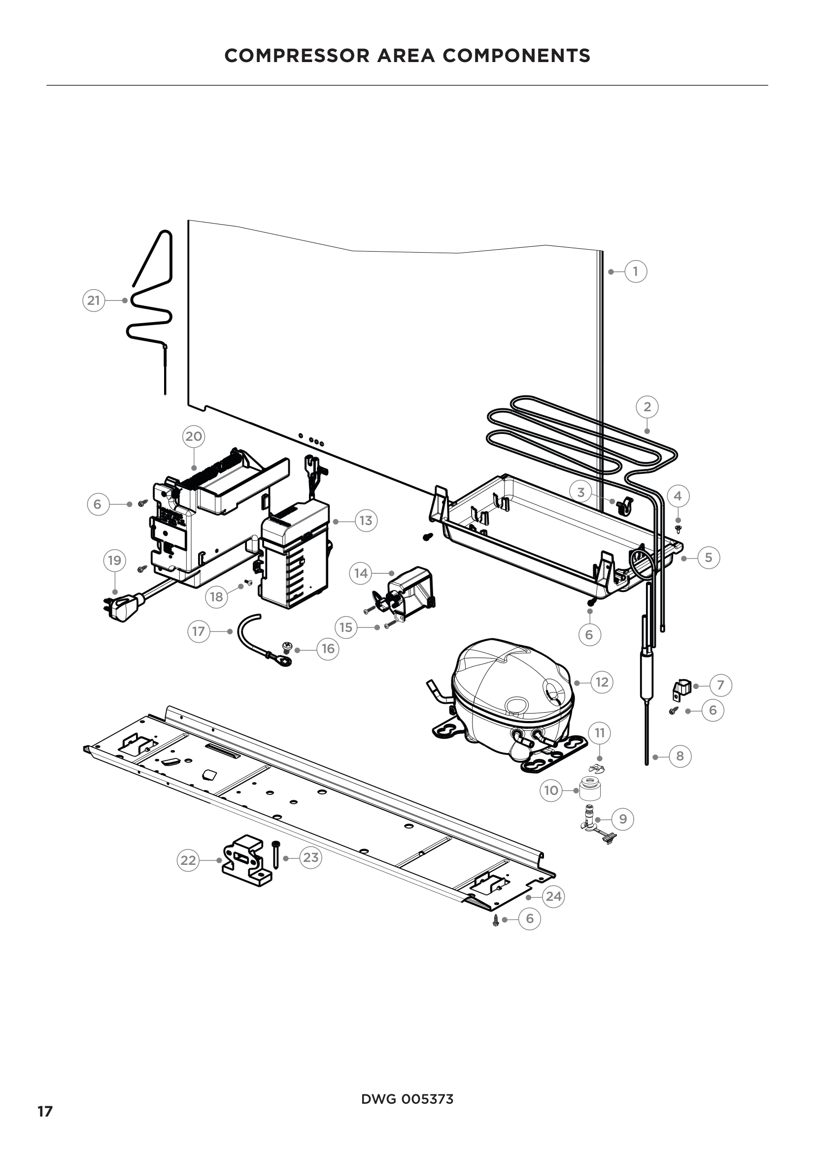 COMPRESSOR AREA COMPONENTS