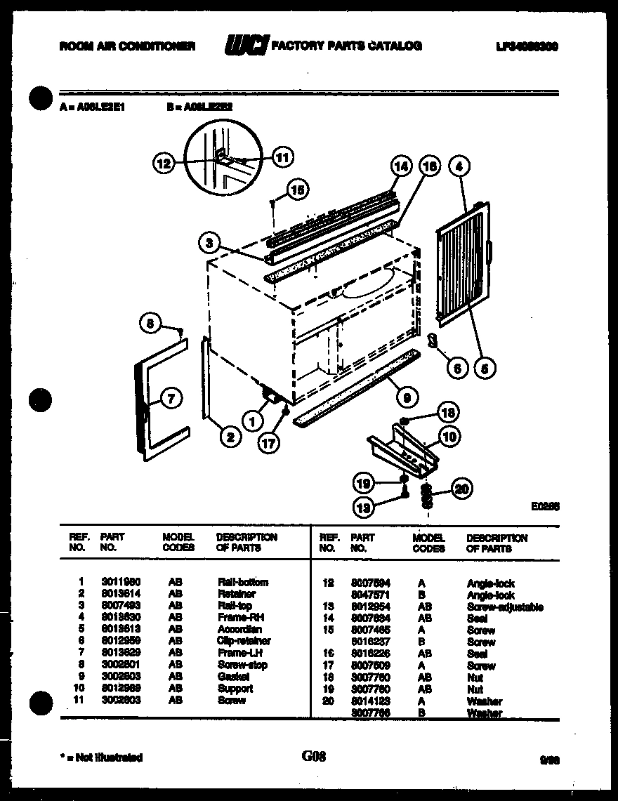 07 - WINDOW MOUNTING PARTS