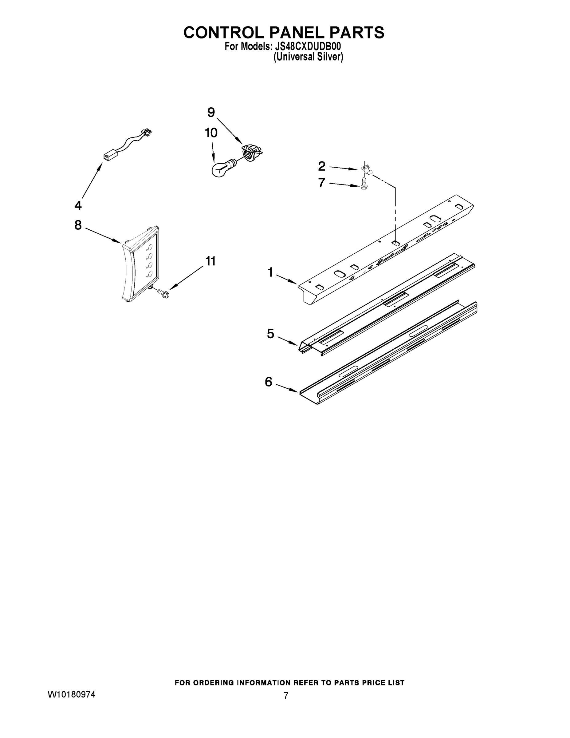 05 - CONTROL PANEL PARTS