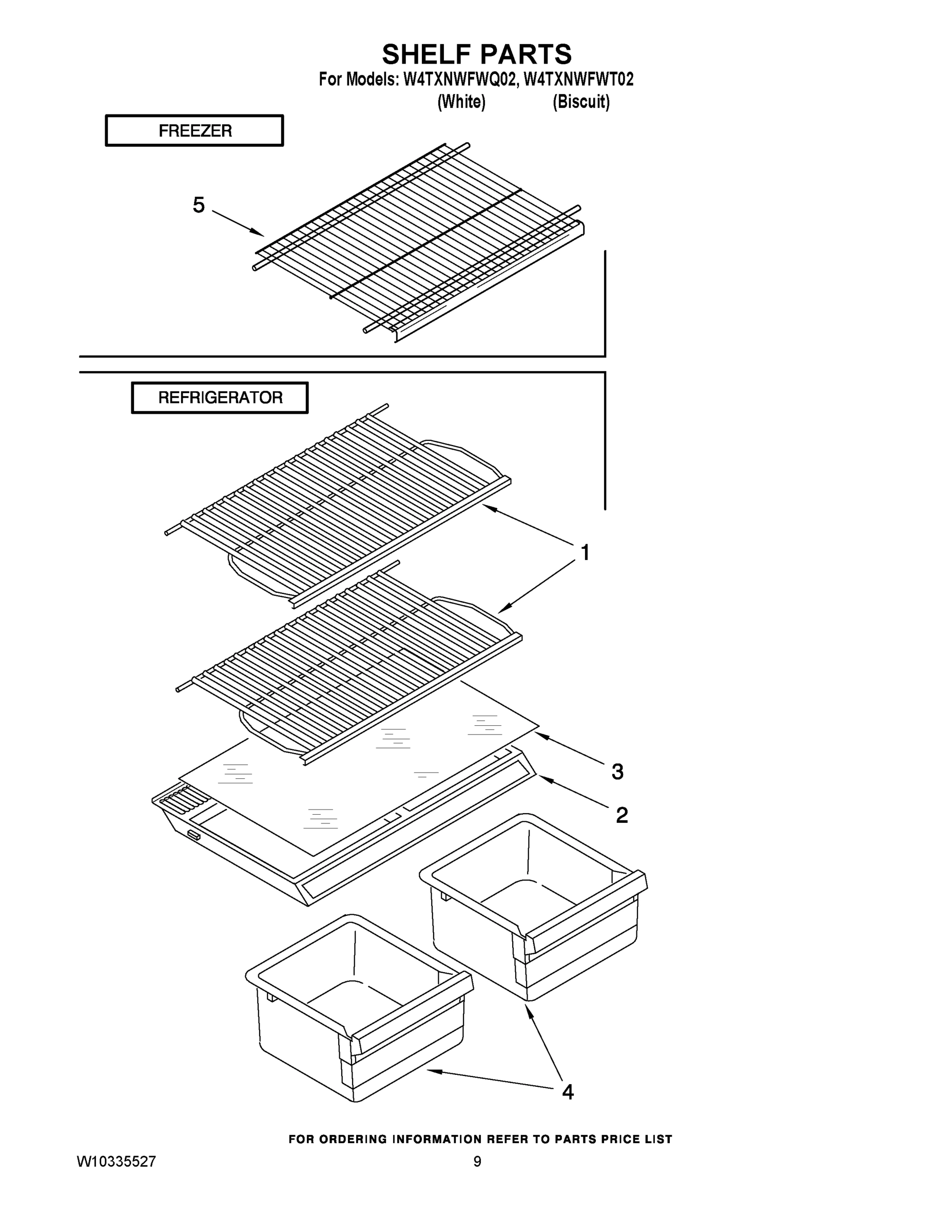 05 - SHELF PARTS