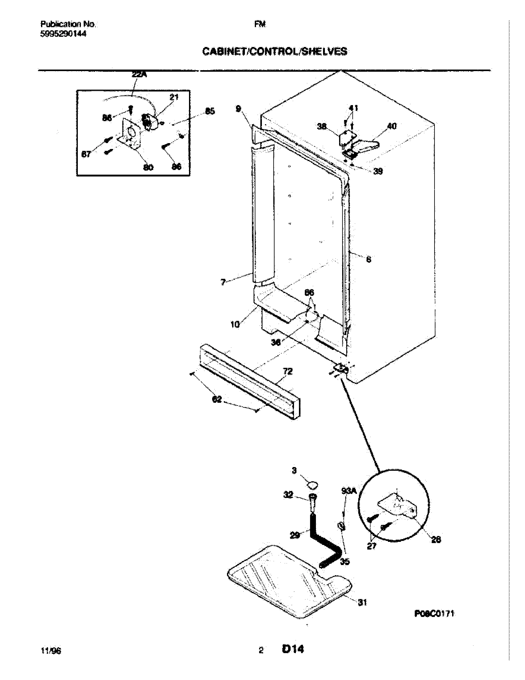 03 - CABINET/CONTROL/SHELVES