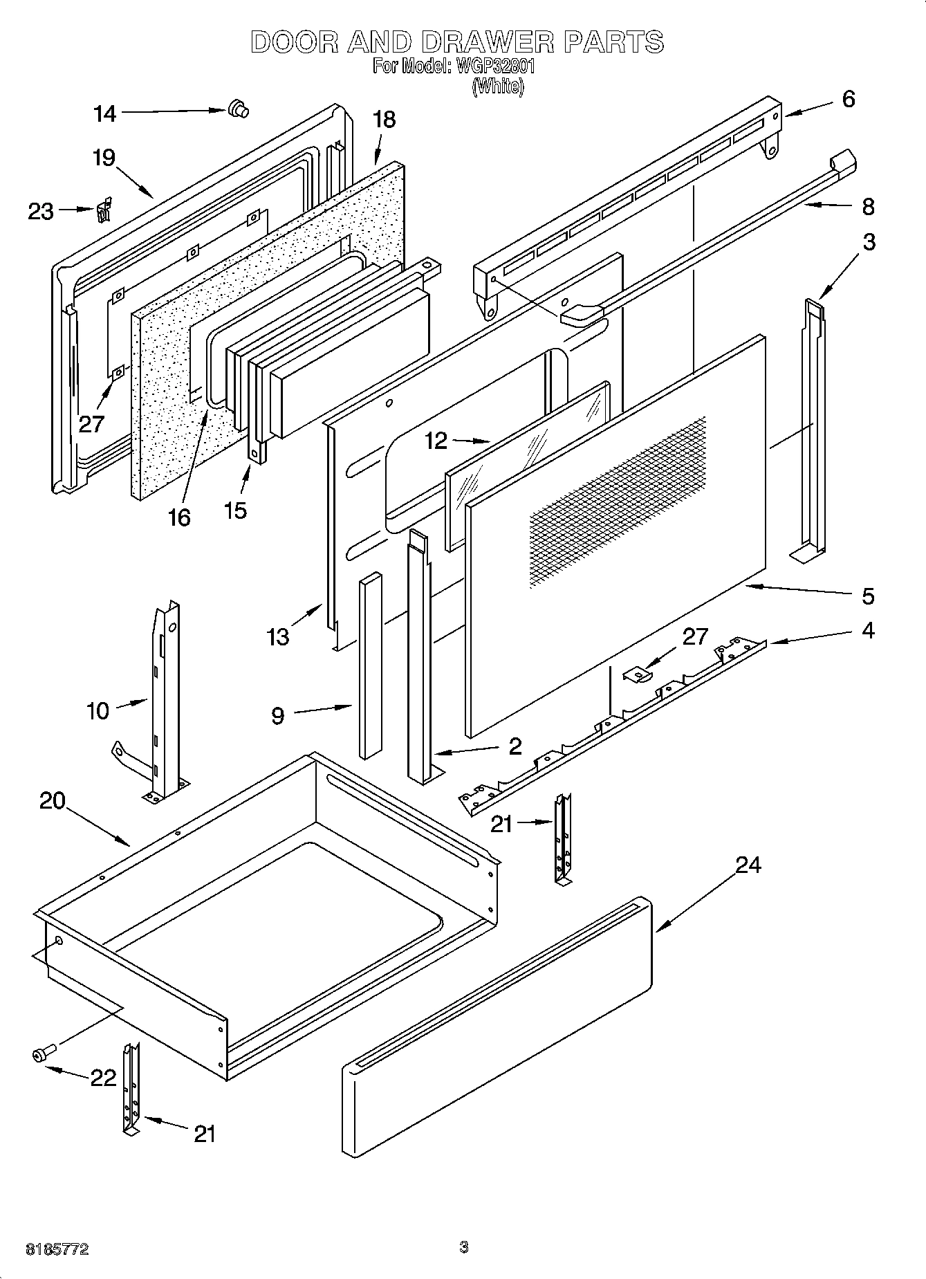 03 - DOOR AND DRAWER PARTS
