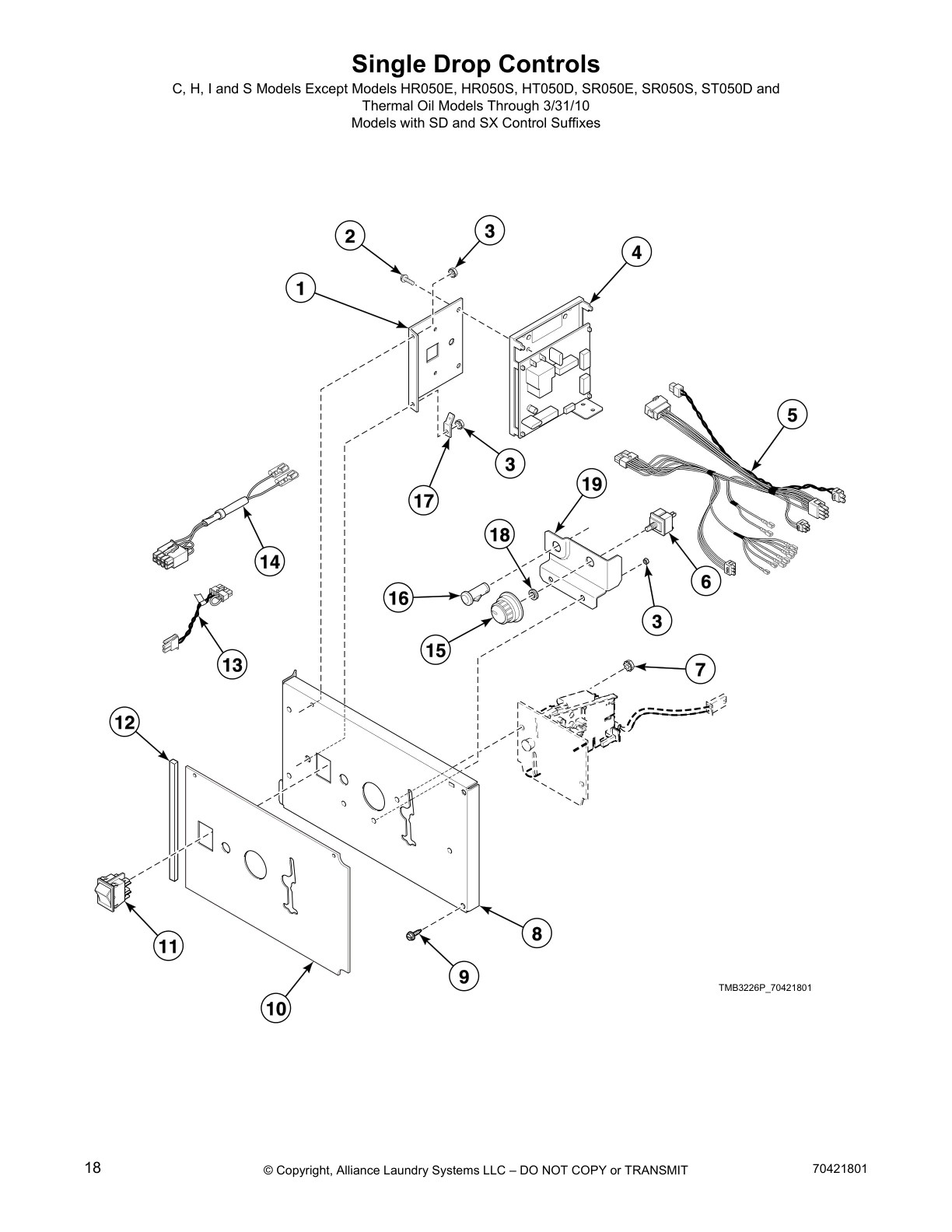 Single Drop Controls