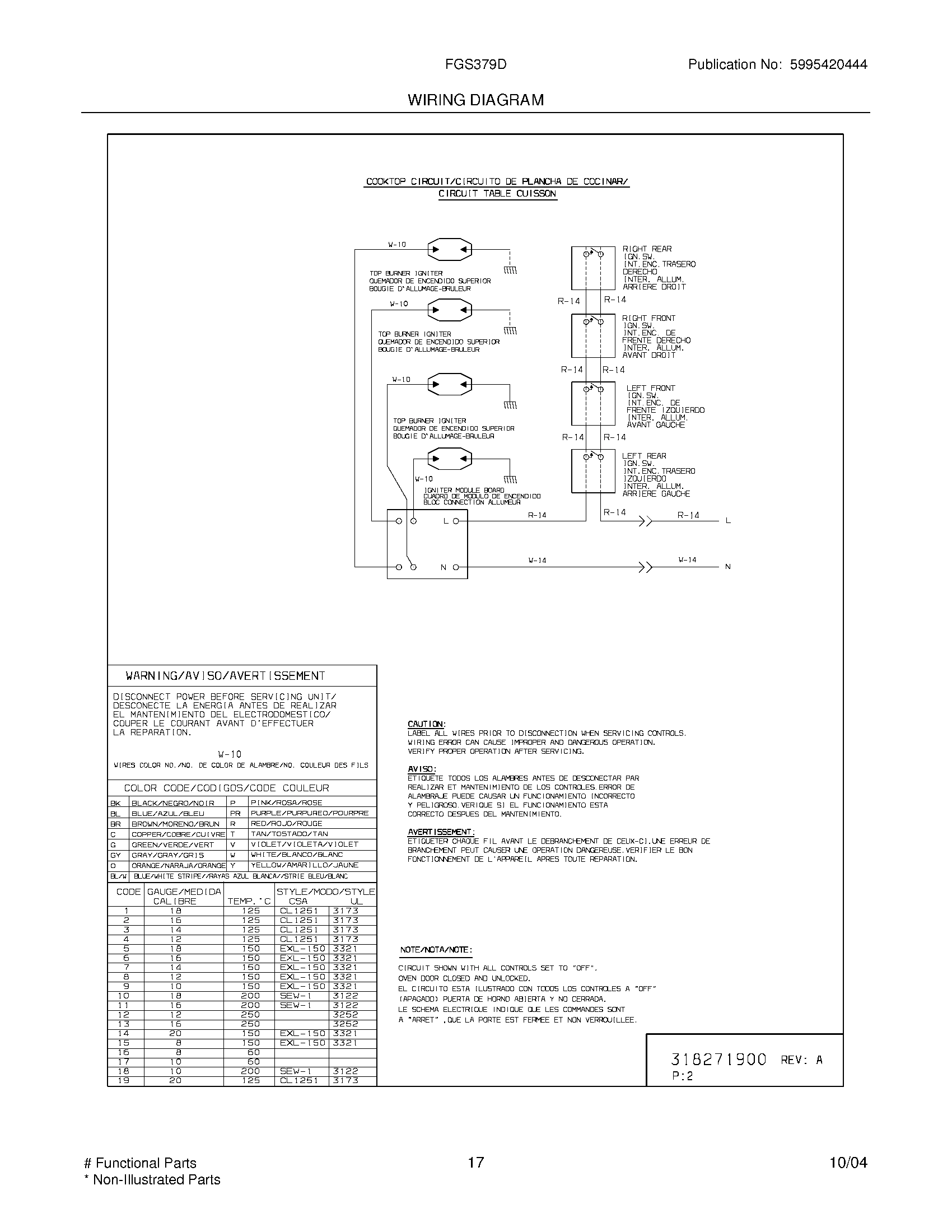 13 - WIRING DIAGRAM