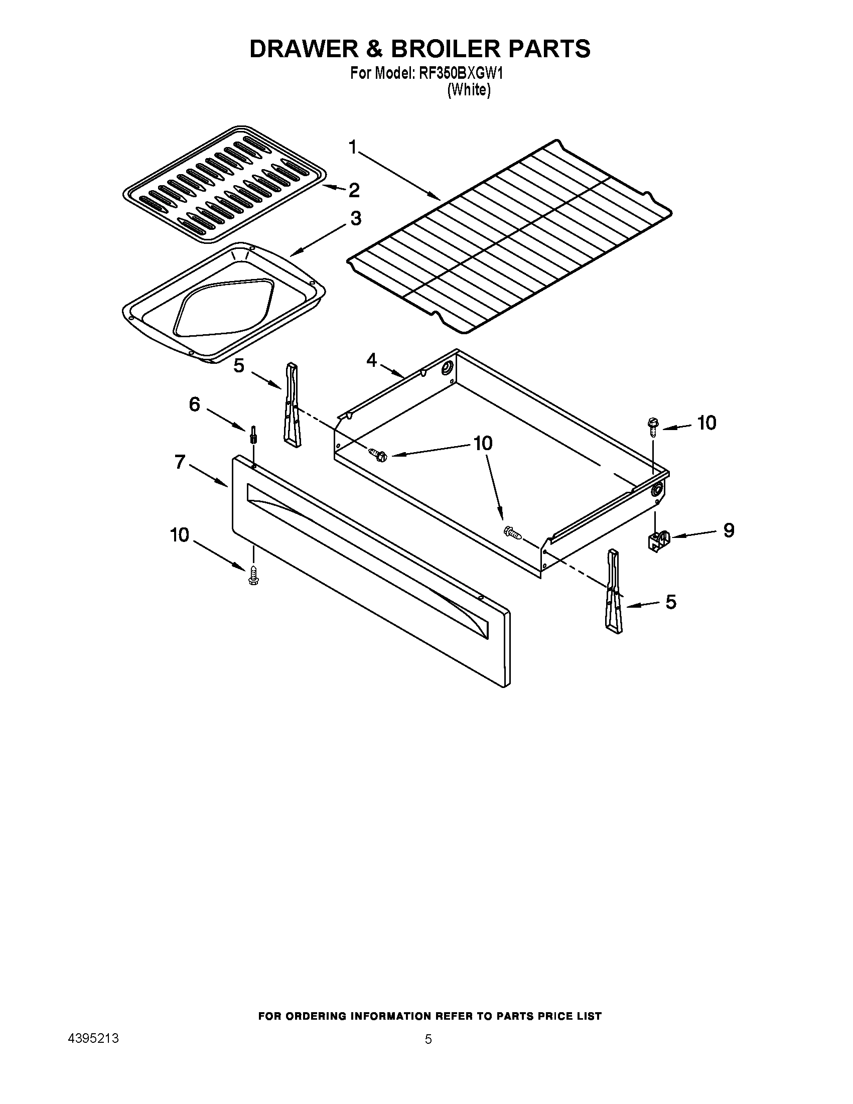 04 - DRAWER & BROILER PARTS