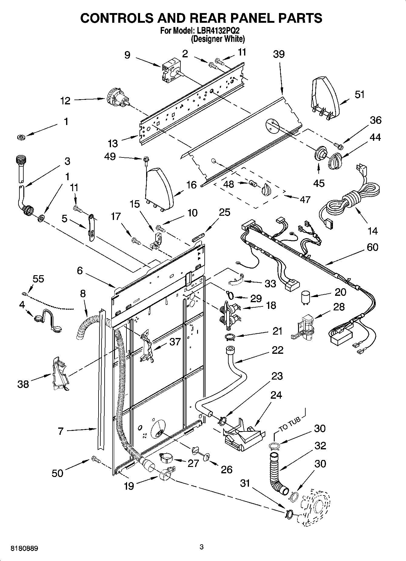 02 - CONTROL AND REAR PANEL PARTS