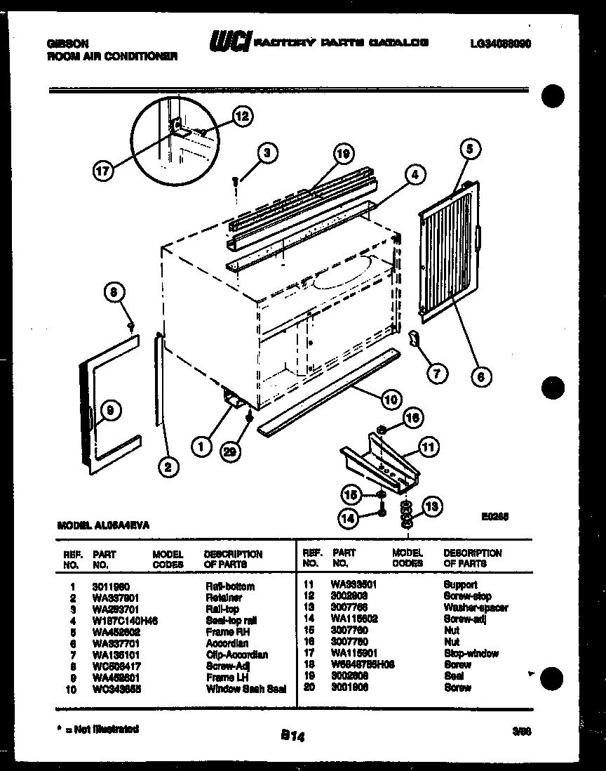 06 - CABINET AND INSTALLATION PARTS