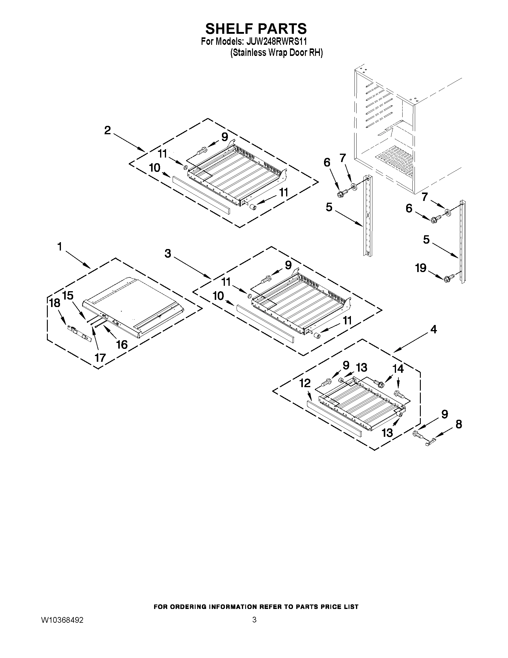 02 - SHELF PARTS