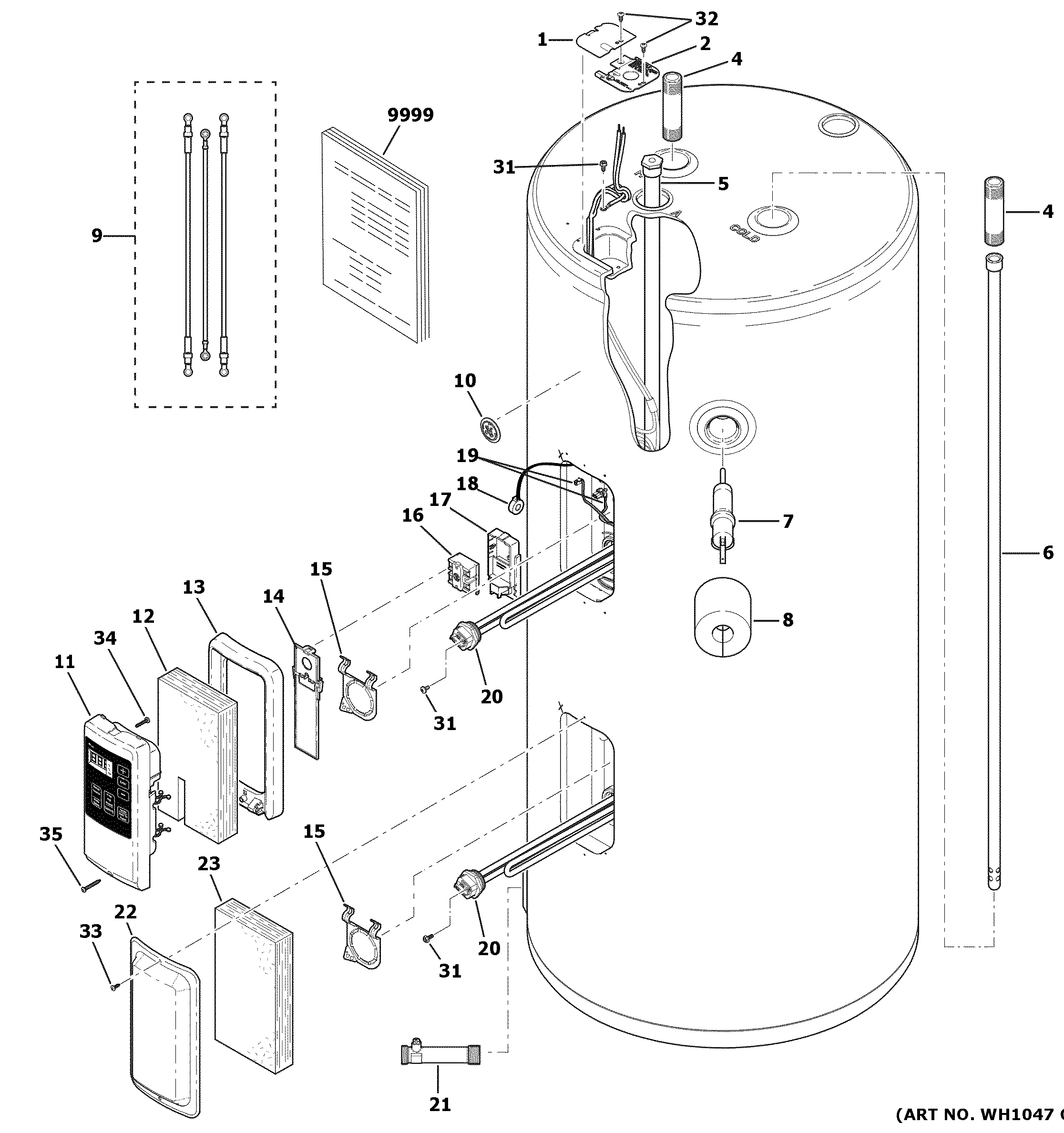 WATER HEATER ASSEMBLY