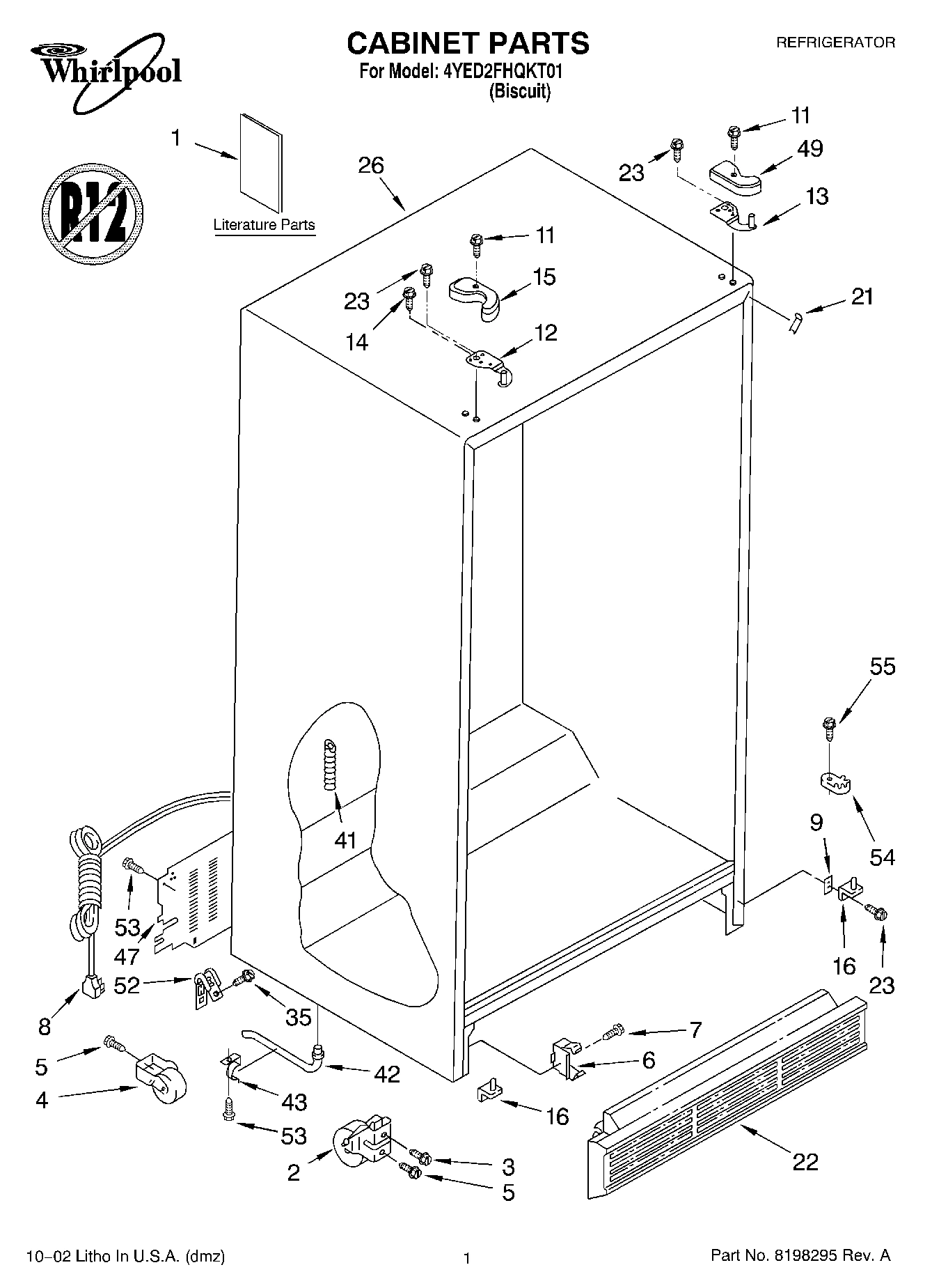 01 - CABINET, LITERATURE