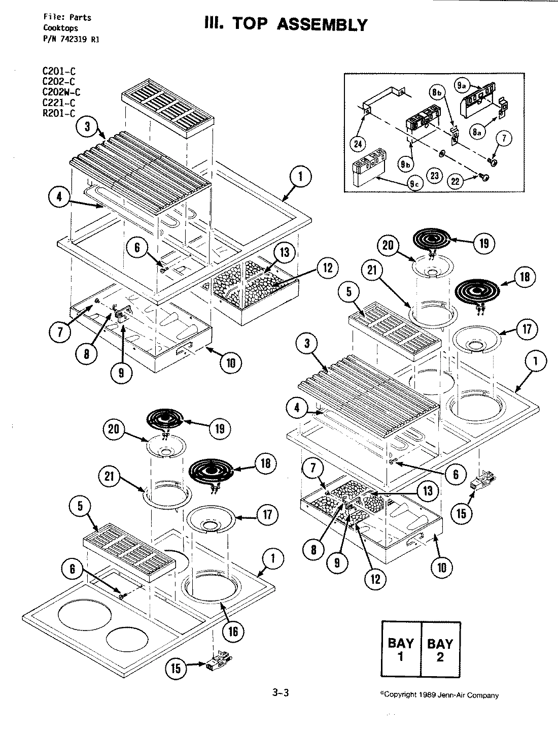 04 - TOP ASSEMBLY (R201-C)
