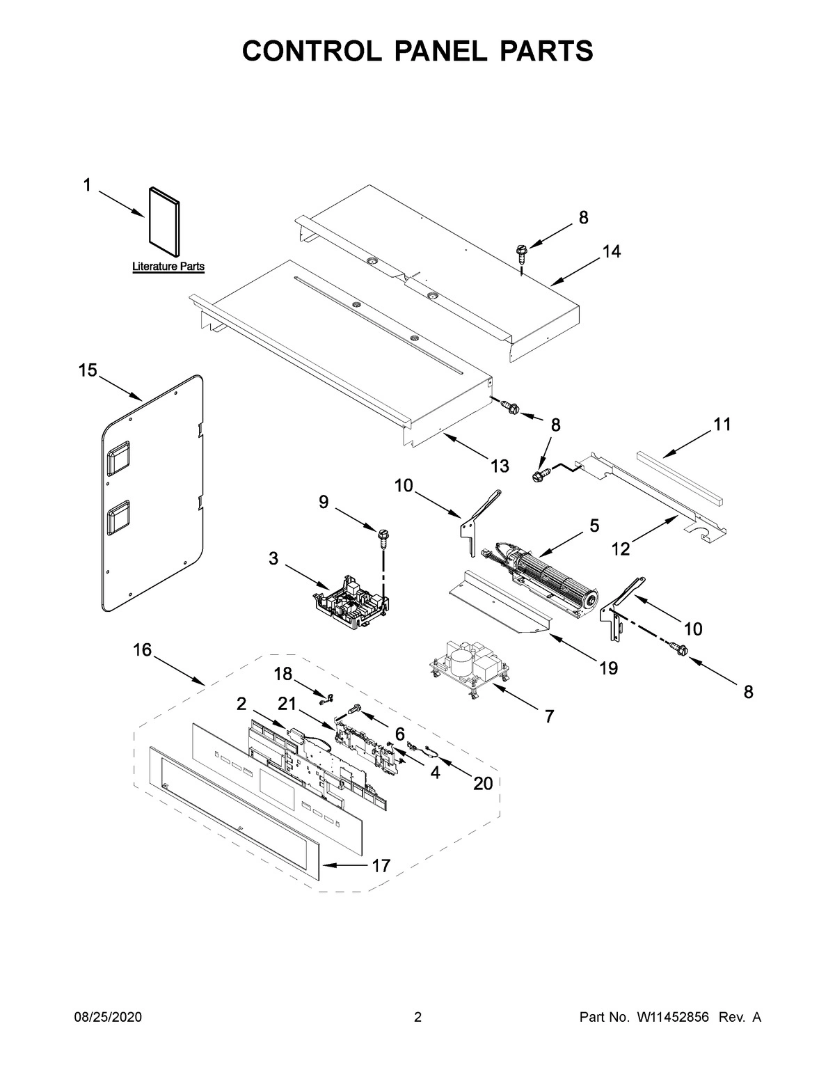 02 - CONTROL PANEL PARTS