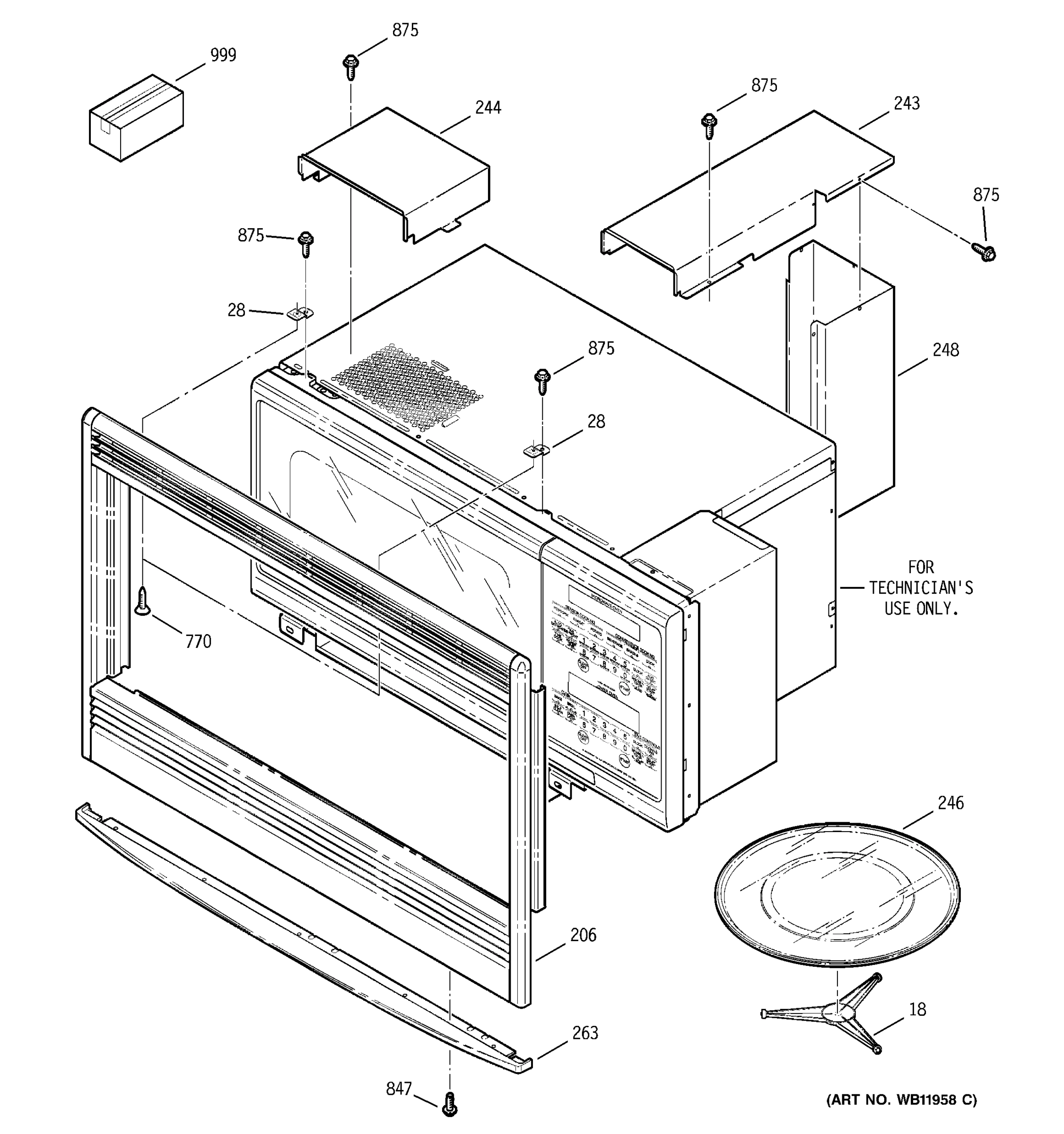 MICROWAVE ENCLOSURE