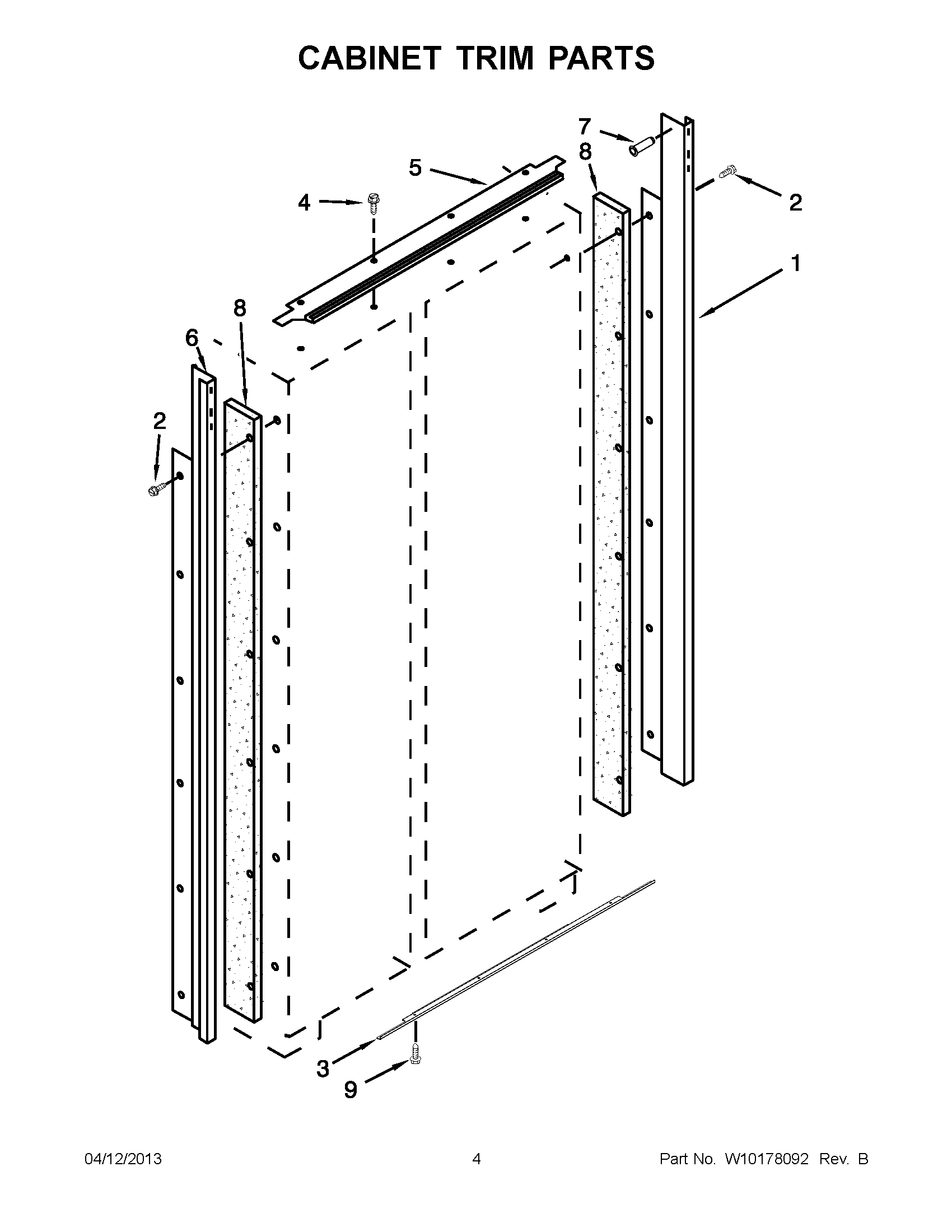 02 - CABINET TRIM PARTS