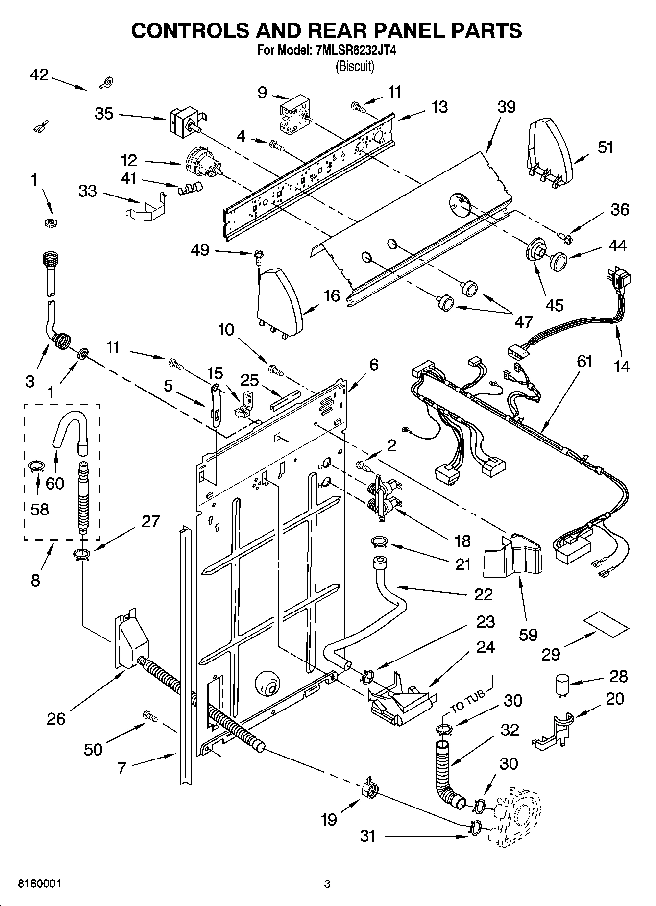 02 - CONTROLS AND REAR PANEL PARTS