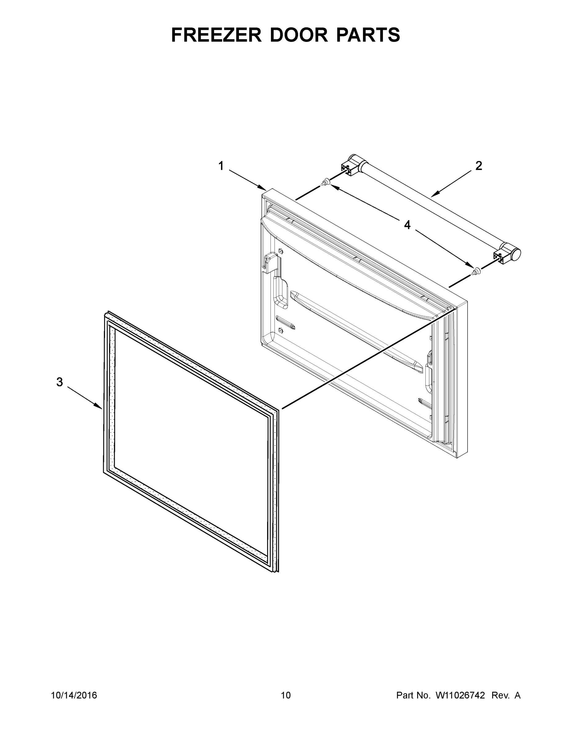 06 - FREEZER DOOR PARTS