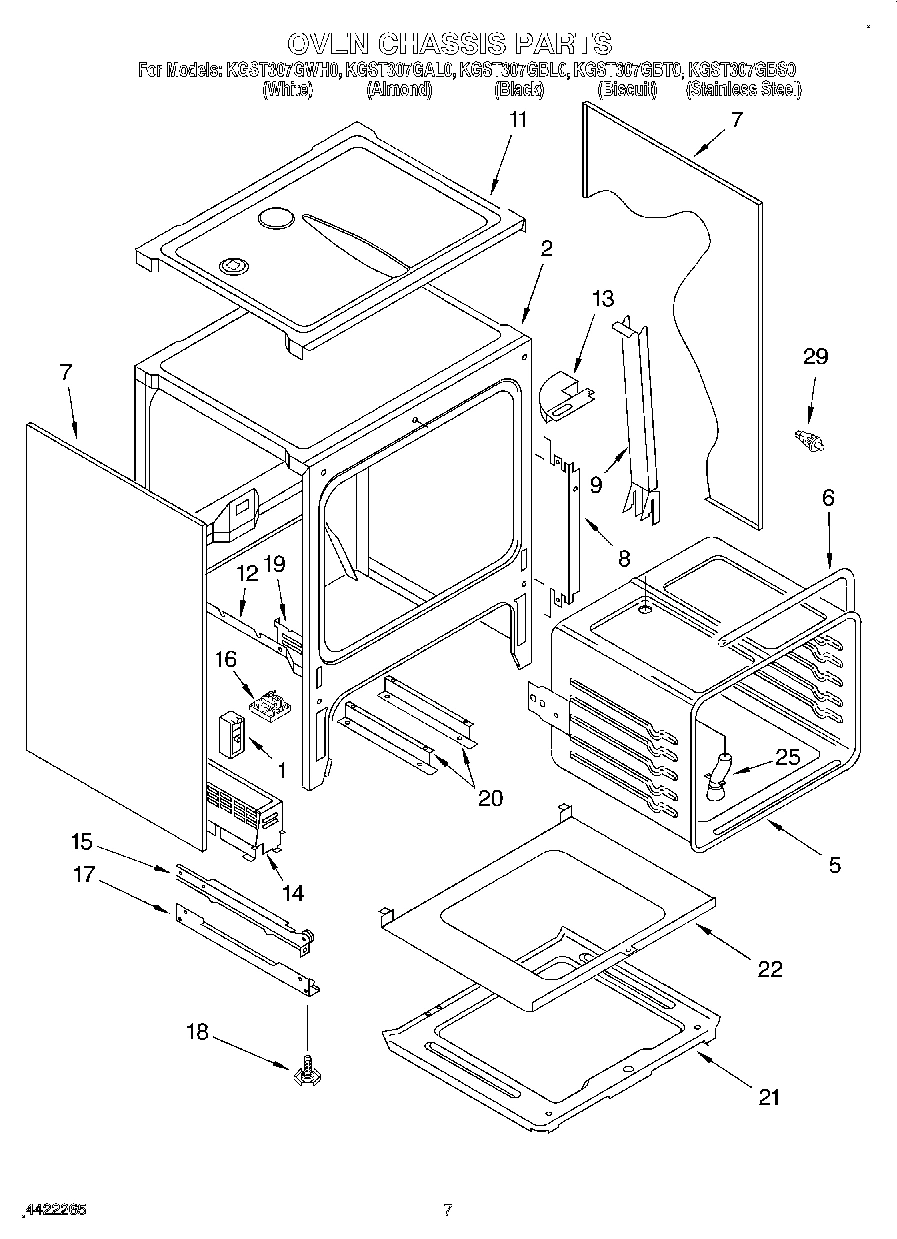 05 - OVEN CHASSIS