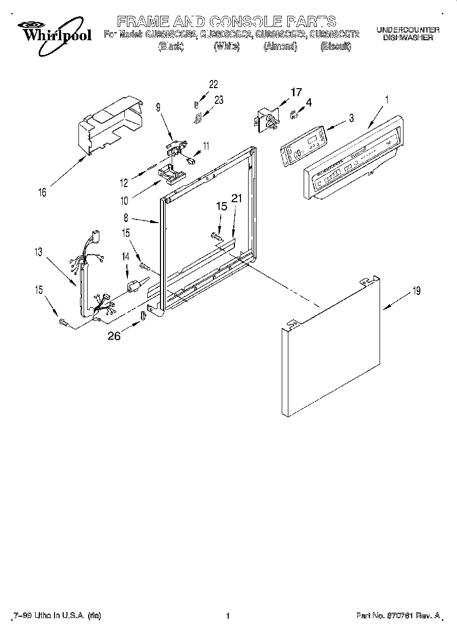 01 - FRAME AND CONSOLE