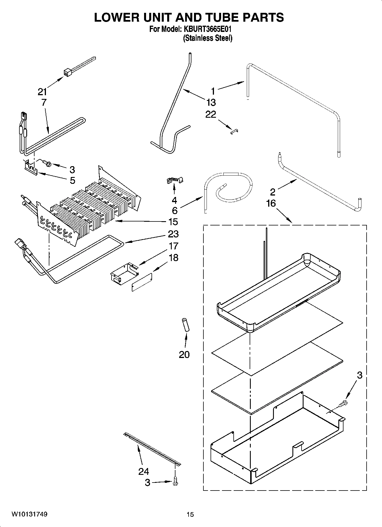 09 - LOWER UNIT AND TUBE PARTS