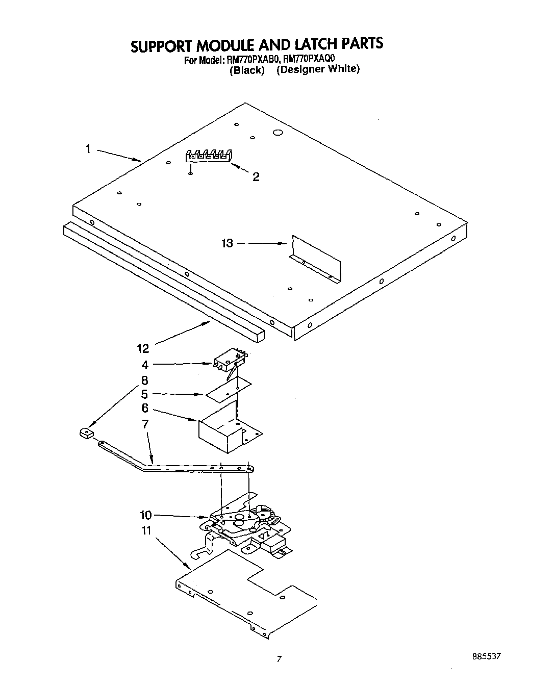 04 - SUPPORT MODULE AND LATCH