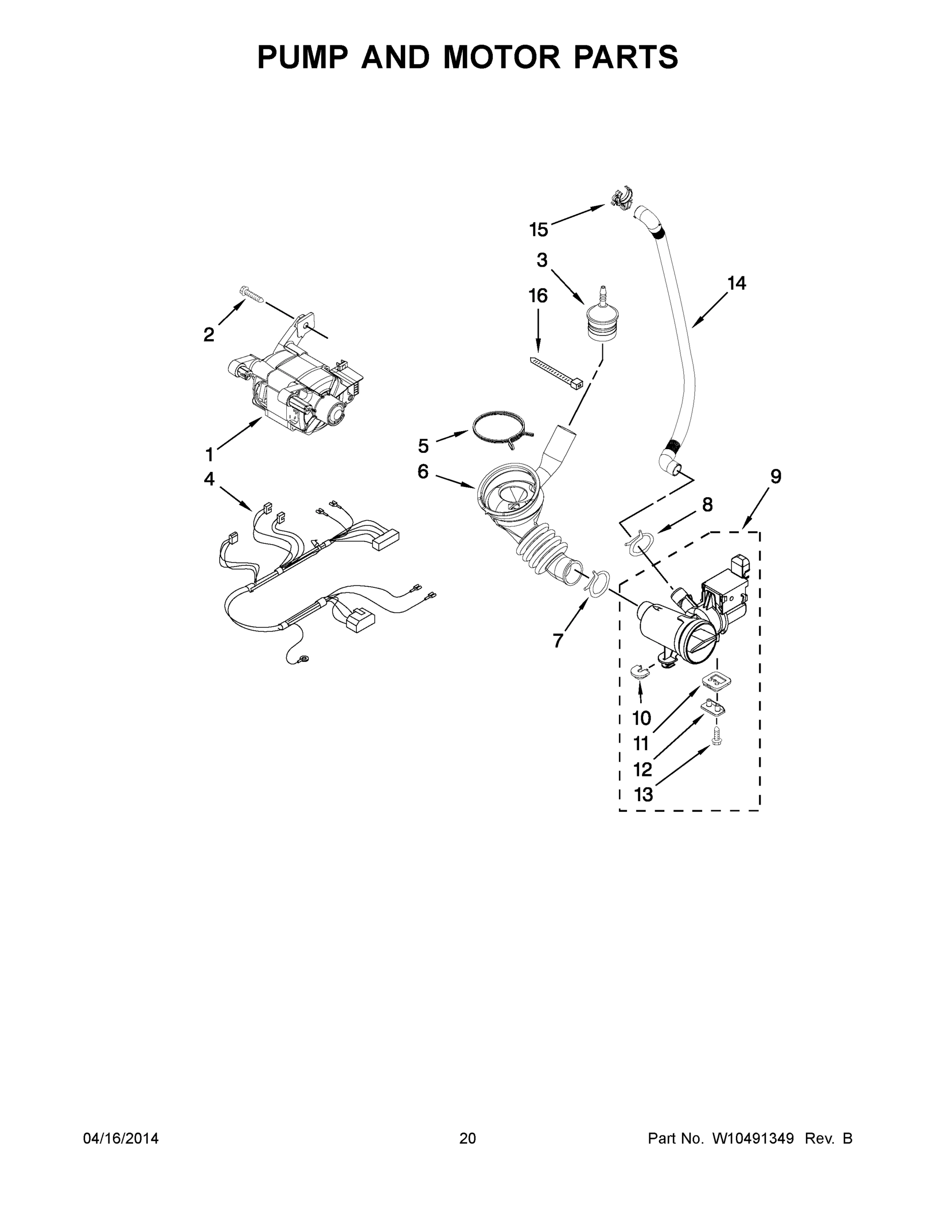 11 - PUMP AND MOTOR PARTS
