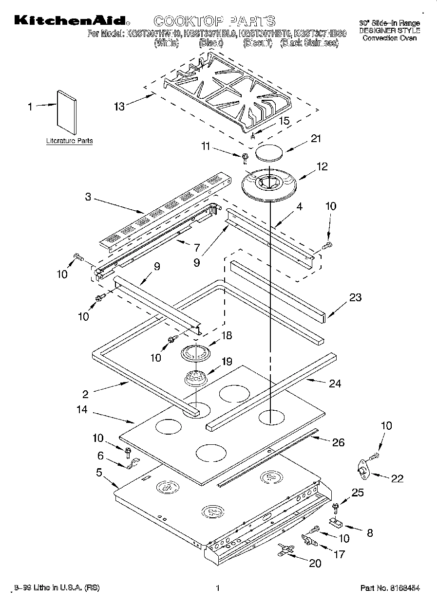 01 - COOKTOP, LITERATURE