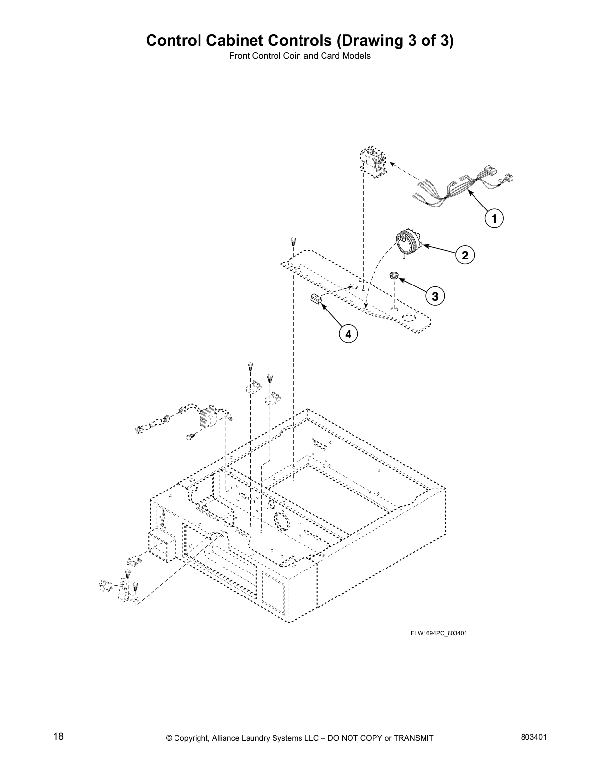 Control Cabinet Controls (Drawing 3 of 3)