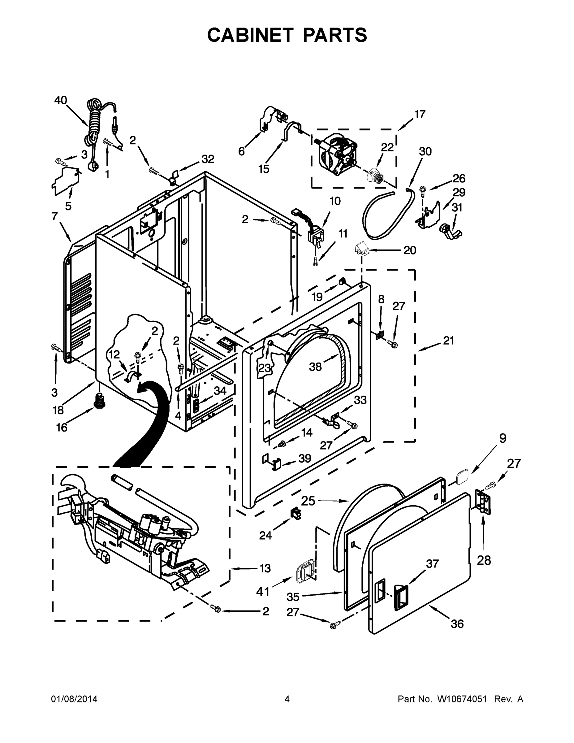 03 - CABINET PARTS