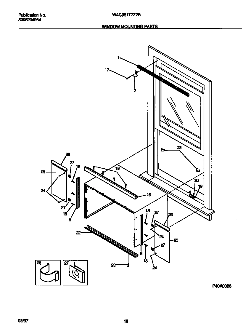 06 - WINDOW MOUNTING PARTS
