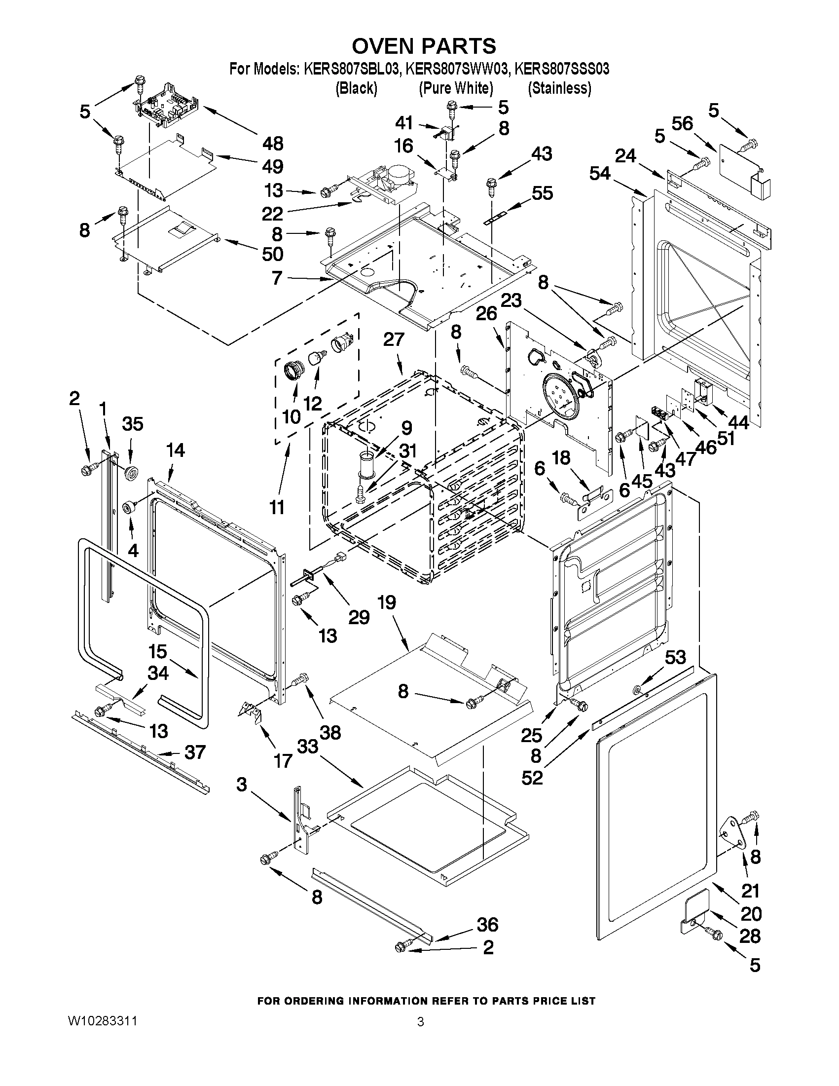 02 - OVEN PARTS