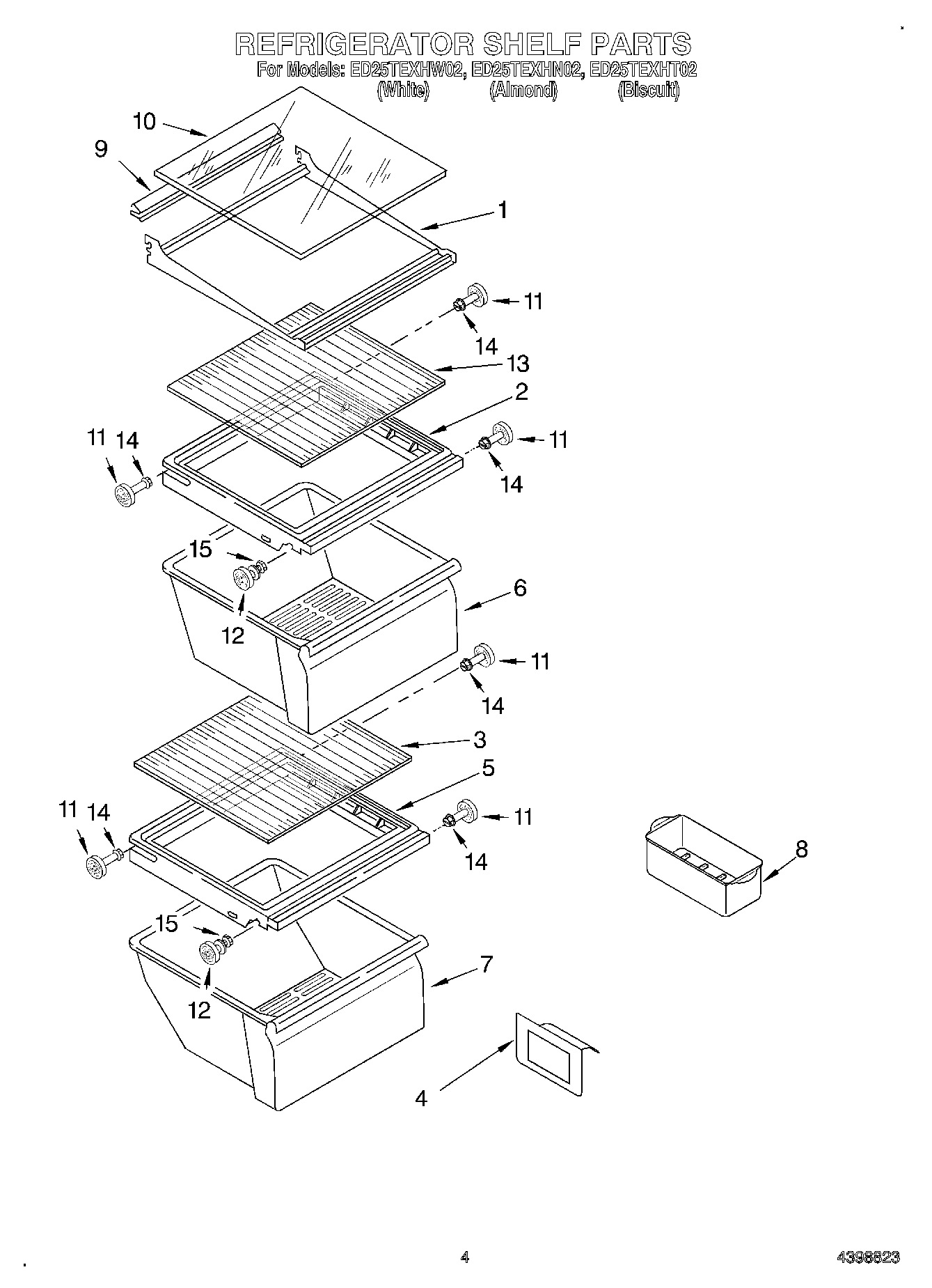 03 - REFRIGERATOR SHELF