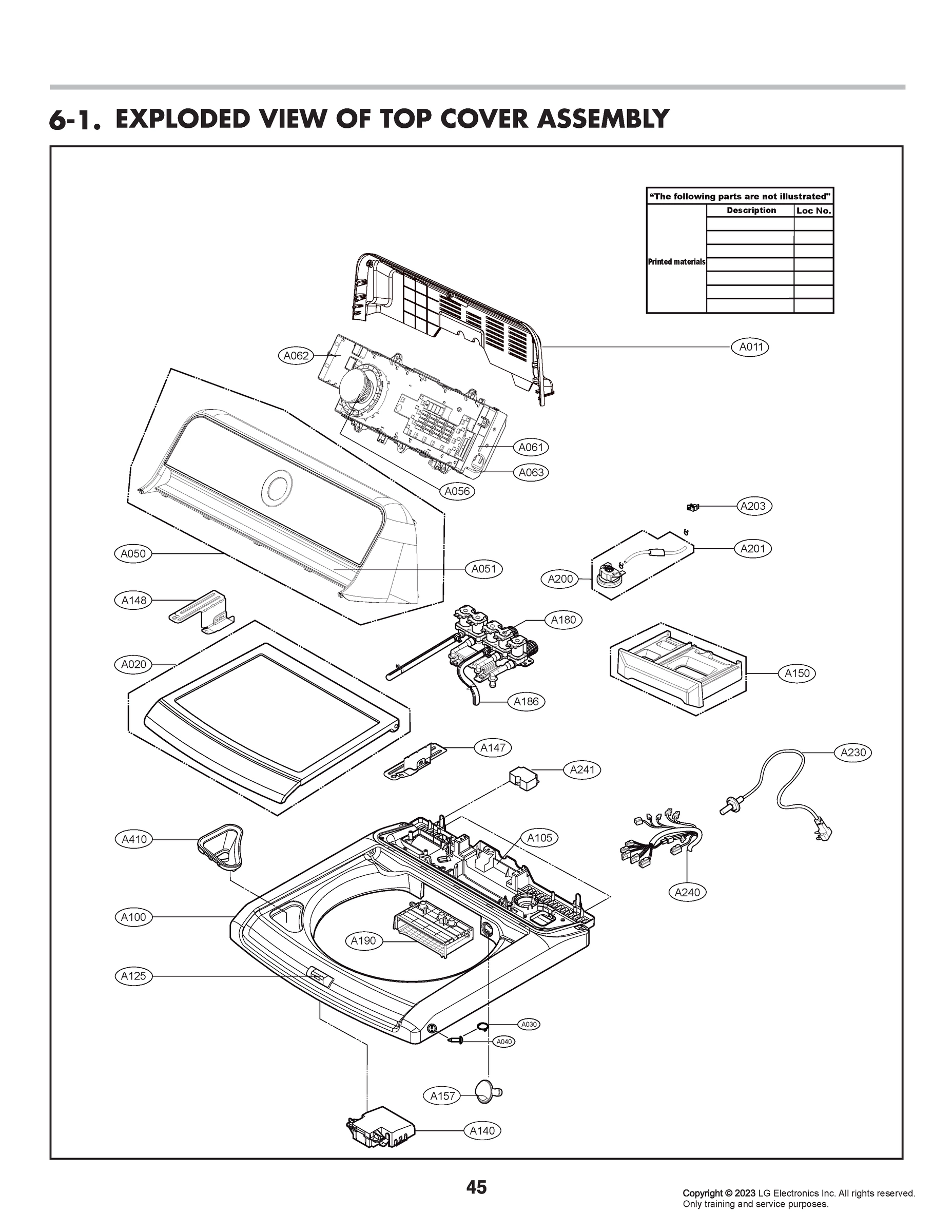 TOP COVER ASSEMBLY