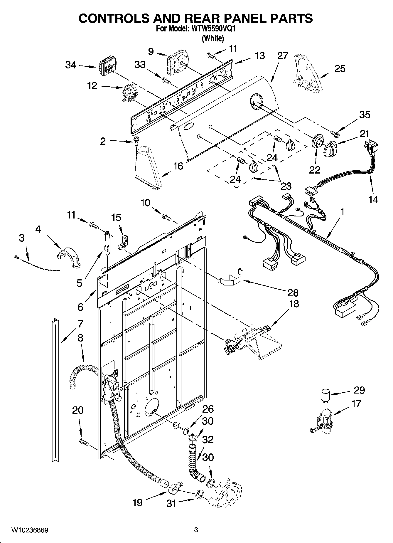 02 - CONTROLS AND REAR PANEL PARTS