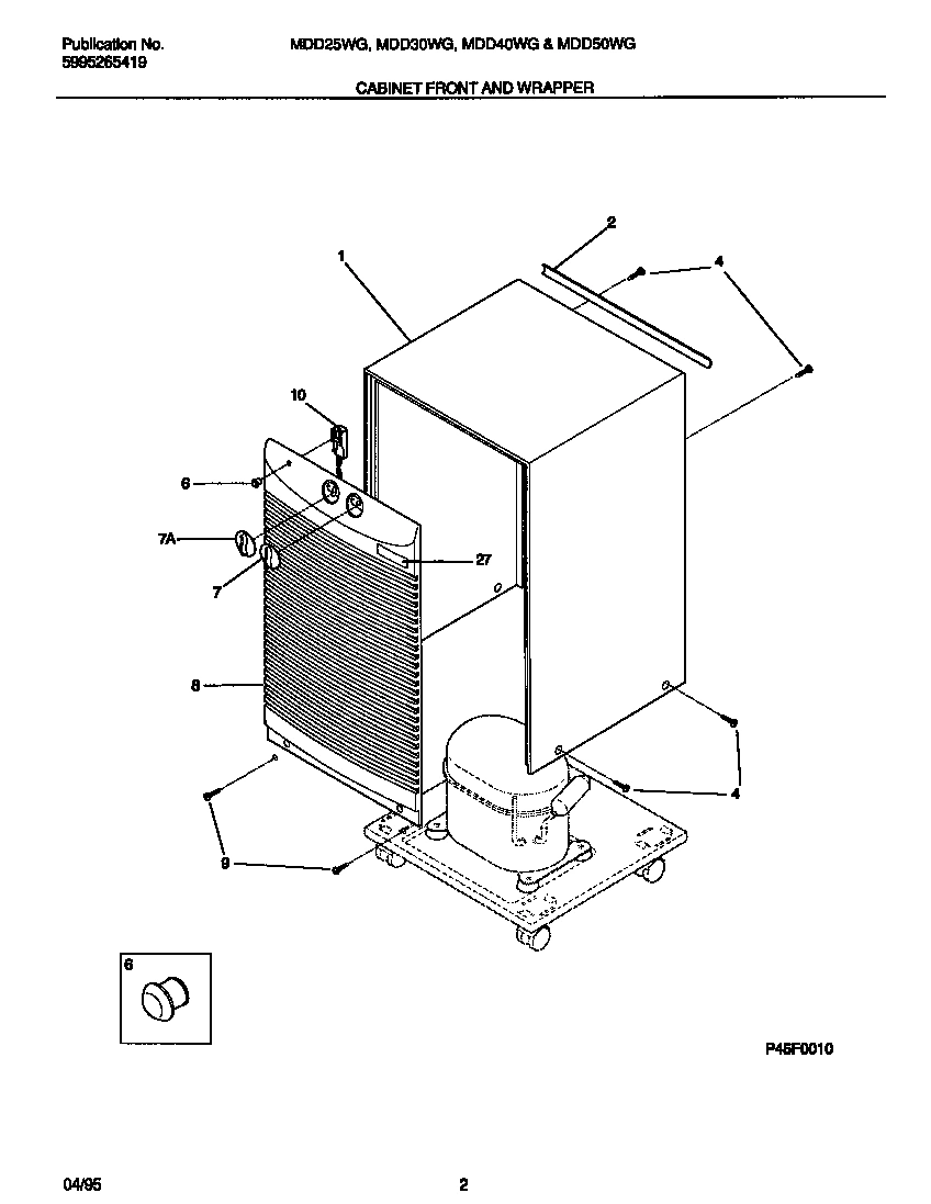 02 - CABINET FRONT AND WRAPPER