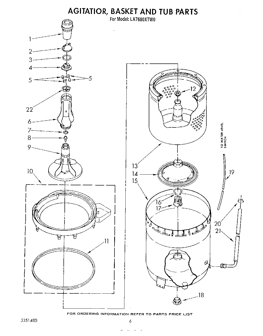 04 - AGITATOR BASKET AND TUB