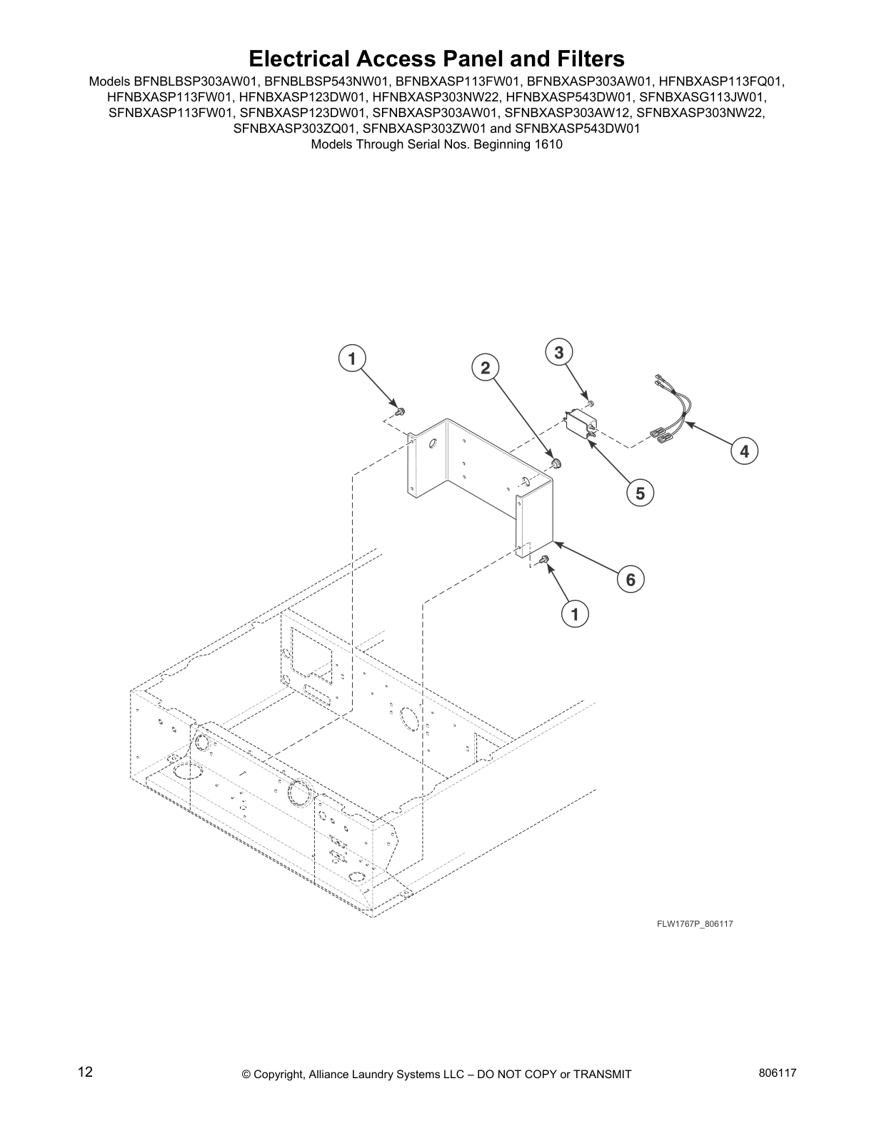 Electrical Access Panel and Filters